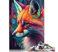 Puzzle da 1000 pezzi The Clever Fox per adolescenti, puzzle in legno per adulti, gioco educativo, sfida giocattolo, 1000 pezzi (75x50 cm)