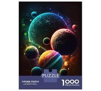 Puzzle Da 1000 Pezzi The Depths of Space Puzzle Per Adulti Gioco Pratico Sfida Difficile Interazione Genitore-figlio 38x26cm/1000pcs