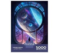 Puzzle Da 1000 Pezzi The Door to The Unknown V4 Puzzle Per Adulti Gioco Pratico Vacanza A Casa Passatempo Natale Compleanno Regali 38x26cm/1000pcs