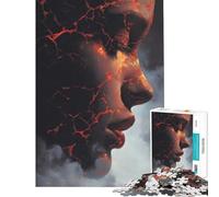 Puzzle da 1000 pezzi "The Ember of Memory" - Aiuta ad allenare il cervello decorazione per la casa gioco per famiglie adatto a partire dai 14 anni 38x26cm