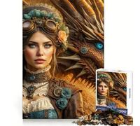 Puzzle da 1000 pezzi "The Enigmatic Alliance" per adulti, gioco rilassante per la mente, taglio di alta qualità, regalo di compleanno 38x52cm