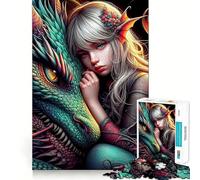 Puzzle da 1000 pezzi "The Enigmatic Bond" per adulti, gioco di logica, divertimento in casa, bordi precisi, oggetto da collezione 38x26cm