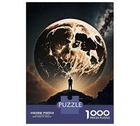 Puzzle Da 1000 Pezzi - The Great Moon Reach Puzzle Per Adolescenti Gioco Rompicapo Antistress Offerta Regalo Per Tutta La Famiglia 70x50cm/1000pcs