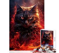 Puzzle da 1000 pezzi The Mighty Hellcat giocattolo da parete ottimo regalo per i giochi gioco pratico con poster abbinato e foglio di quiz dimensioni 38x52cm