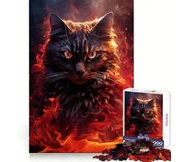 Puzzle da 1000 pezzi "The Mighty Hellcat" per adolescenti, gioco di logica stimolante per il relax, bordi chiari, sorpresa di compleanno 38x52cm