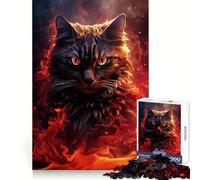 Puzzle da 1000 pezzi "The Mighty Hellcat" per adulti, gioco di logica, divertimento in casa, bordi precisi, oggetto da collezione 50x75cm