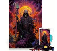Puzzle da 1000 pezzi "The Soul Collector" per adolescenti, gioco di logica e stimolazione mentale, passatempo rilassante, taglio preciso, regalo perfetto 38x52cm