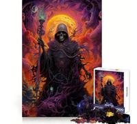 Puzzle da 1000 pezzi "The Soul Collector" per adolescenti, gioco di logica e stimolazione mentale, passatempo rilassante, taglio preciso, regalo perfetto 38x52cm
