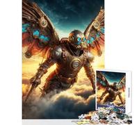 Puzzle da 1000 pezzi The Steampunk Guardian Toy Wall Decor ottimo regalo per i giochi gioco pratico con poster abbinato e foglio di quiz dimensioni 38x26cm