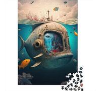 Puzzle da 1000 pezzi The Underwater World4 per adulti e adolescenti, regalo di Halloween per adolescenti, uomo e donna, 1000 pezzi (38x26 cm)