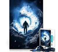 Puzzle da 1000 pezzi "The Unknown" per adulti, un gioco stimolante per la mente, ideale per momenti di relax e per collezionare opere d'arte nitide 50x75cm