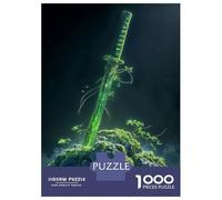 Puzzle Da 1000 Pezzi The Verdant Sword Puzzle Per Adulti Gioco Rompicapo Difficile Unico Compleanno E Regali 52x38cm/1000pcs
