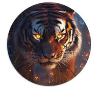 Puzzle da 1000 pezzi "Tigre della giungla", puzzle impegnativo, arte fai da te per appassionati, regalo perfetto per il relax, 67,5x67,5 cm