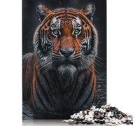 Puzzle da 1000 pezzi "Tigre in piedi nel fiume", puzzle di difficoltà elevata, gioco educativo, giocattolo, decorazione per la famiglia, 1000 pezzi (75x50 cm)