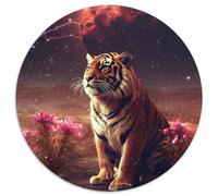 Puzzle da 1000 pezzi "Tigre su Marte", puzzle per adulti, interazione familiare e sfida mentale, sfida di attività per famiglie (67,5x67,5cm)