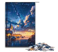 Puzzle da 1000 pezzi "Tramonto dopo la pioggia" per adulti ideale come regalo adatto per adolescenti dai 14 anni in su 1000 pezzi (38x26 cm).