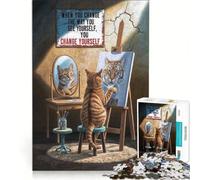 Puzzle da 1000 pezzi Trasforma te stesso, giocattolo educativo, stimolante da completare, compleanno e Natale 38x52cm
