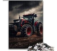 Puzzle da 1000 pezzi "Trattore agricolo" per adulti, puzzle in cartone perfetto per il divertimento in famiglia a Natale, Ringraziamento, compleanni e Pasqua, dimensioni 38x26cm