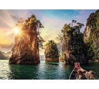 Puzzle da 1000 pezzi Tre rocce a Cheow, Thailandia