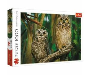 Puzzle da 1000 Pezzi Trefl - Gufi