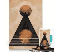 Puzzle da 1000 pezzi Triade Celeste Taglio Premium Gioco Creativo per la Mente Pace Divertimento Natale Decorazione da Parete (38x52cm)