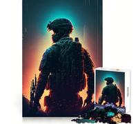 Puzzle da 1000 pezzi "Troop Leader" per adolescenti, ideale per stimolare la mente, rilassare e godersi il tempo libero Taglio preciso Un regalo perfetto (38x52cm)