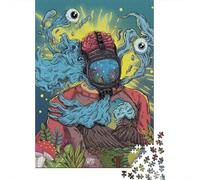 Puzzle da 1000 pezzi "Tropical Dreams" per adulti e adolescenti, puzzle in legno, regali per la vigilia di Natale, 1000 pezzi (38x26 cm)