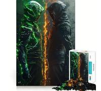 Puzzle da 1000 pezzi "Tu ed io" per adolescenti,gioco di abilità mentale,taglio laser per un incastro perfetto,rilassante attività di gruppo al chiuso (38x52cm)