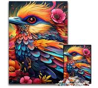 Puzzle da 1000 pezzi "Uccello colorato" Puzzle impossibile per adulti Regalo perfetto per compleanni e festività 50x75CM/19,68x29,52 pollici