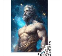 Puzzle da 1000 pezzi "Un Dio e la notte stellata" per adulti e adolescenti, regali per la vigilia di Natale, 1000 pezzi (38x26 cm)