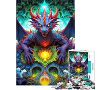 Puzzle da 1000 pezzi Un puzzle per adulti a tema Dragon Quest antistress per stimolare l'analisi e la logica ideale come regalo per tutta la famiglia (dimensioni 38x26cm)