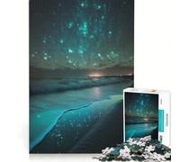 Puzzle da 1000 pezzi "Un universo bioluminescente", gioco pratico, interazione genitore-figlio, collezione d'artista, opera d'arte 38x52cm