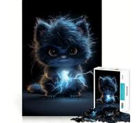 Puzzle da 1000 pezzi Unfluffy Thunder Monster per adolescenti,divertente attività di sviluppo della mente,pezzi di dimensioni uniformi e precisi,ideale per un'attività di gruppo rilassante al chiuso