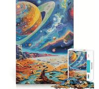 Puzzle da 1000 pezzi Universe Fantasy per ragazzi,gioco di concentrazione mentale,bordi lisci e tagliati con precisione,ideale come regalo di Natale (38x52cm)