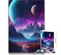 Puzzle da 1000 pezzi "Universo Cosmico Dreamscape" per adulti, gioco creativo di risoluzione dei problemi, idea regalo memorabile e sentita, dimensioni 50x75cm