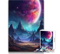 Puzzle da 1000 pezzi Universo Cosmico Paesaggio onirico Giocattolo Gioco Intellettuale Apprendimento Educativo Regalo per Compleanni Dimensioni 50x75cm