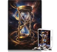 Puzzle da 1000 pezzi - Universo del tempo, calma, piacevole, tempo libero, divertimento, stretto, senza soluzione di continuità, precisione, giocattolo, dimensioni 38x52cm