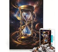 Puzzle da 1000 pezzi "Universo del Tempo" decorazione da parete stimolante da completare ideale per rafforzare l'amore tra le coppie 50x75cm