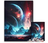 Puzzle da 1000 pezzi Universo Galattico Scopri i puzzle in legno per adulti ideali per il divertimento in famiglia, il relax e i regali di Natale 50x75CM/19,68x29,52 pollici
