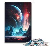 Puzzle da 1000 pezzi Universo Galattico Scopri Puzzle per adulti Gioco in legno per famiglie 75x50cm
