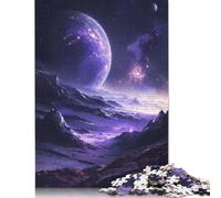 Puzzle da 1000 pezzi Universo Notte eterna Puzzle quadrati creativi per adulti e puzzle di carta Gioco impegnativo 1000 pezzi (75x50 cm)
