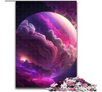 Puzzle da 1000 pezzi, Universo, Pianeta, Paesaggio, Puzzle da 1000 pezzi, Puzzle fai da te, Rompicapo impegnativo, Gioco interattivo per famiglie (Dimensioni 26x38cm)