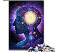 Puzzle da 1000 pezzi "Universo Zen Esoterico" in legno, perfetto per decorare casa e ufficio, feste, compleanni e regali di Natale 1000 pezzi(50x75cm)