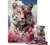 Puzzle da 1000 pezzi "Untamed" per adolescenti, ideale per il benessere mentale, il relax e la perfetta combinazione di pezzi Regalo perfetto (38x26cm)