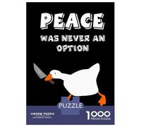 Puzzle Da 1000 Pezzi Untitled Goose Knife Puzzle Per Adulti Gioco Rompicapo Decorazione Perfetta Regali Unici Per Compleanno E Natale 52x38cm/1000pcs