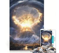 Puzzle da 1000 pezzi Valhalla Calling gioco rompicapo sfida impegnativa ideale come regalo per tutta la famiglia 38x26cm
