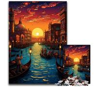 Puzzle da 1000 pezzi Venezia Italia Puzzle impegnativi Perfetto per la casa o l'ufficio Ideale regalo di Natale 1000 pezzi (38x26 cm)