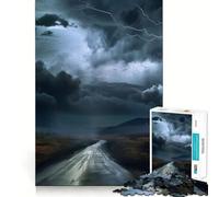 Puzzle da 1000 pezzi "Verso la tempesta", taglio perfetto, divertente gioco di logica, gioco gratuito, attività per compleanno (38x52cm)