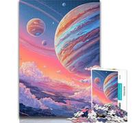 Puzzle da 1000 pezzi Via Lattea Giove Puzzle da 1000 pezzi per adulti Regali, antistress Sfida difficile Migliora l'amore tra coppie 50x75cm