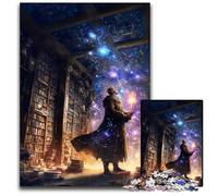 Puzzle da 1000 pezzi "Via Lattea Mage", puzzle in legno per adulti, ideale per divertimento in famiglia, relax e regali per le feste, 50x75CM/19,68x29,52 pollici.